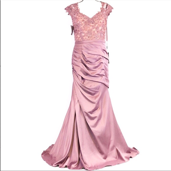 Le Femme Dresses & Skirts - Le Femme Mermaid Gown Mauve Pink Size 10. NWT